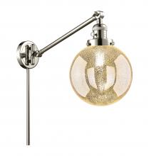 Innovations Lighting 237-PN-G208-8 - Beacon - 1 Light - 8 inch - Polished Nickel -Adjustable Swing Arm