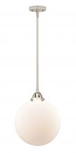 Innovations Lighting 288-1S-PN-G201-12 - Beacon - 1 Light - 12 inch - Polished Nickel - Cord hung - Mini Pendant