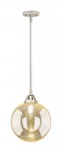 Innovations Lighting 288-1S-PN-G208-10 - Beacon - 1 Light - 10 inch - Polished Nickel - Cord hung - Mini Pendant
