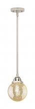 Innovations Lighting 288-1S-PN-G208-6 - Beacon - 1 Light - 6 inch - Polished Nickel - Cord hung - Mini Pendant
