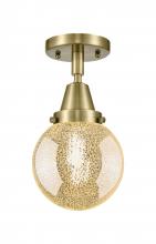Innovations Lighting 447-1C-AB-G208-6 - Beacon - 1 Light - 6 inch - Antique Brass - Flush Mount