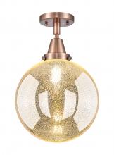 Innovations Lighting 447-1C-AC-G208-10 - Beacon - 1 Light - 10 inch - Antique Copper - Flush Mount