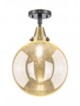 Innovations Lighting 447-1C-BAB-G208-10 - Beacon - 1 Light - 10 inch - Black Antique Brass - Flush Mount