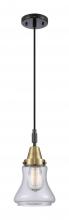 Innovations Lighting 447-1P-BAB-G192 - Bellmont - 1 Light - 7 inch - Black Antique Brass - Mini Pendant