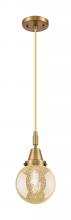 Innovations Lighting 447-1P-BB-G208-6 - Beacon - 1 Light - 6 inch - Brushed Brass - Mini Pendant