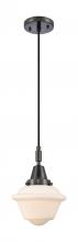 Innovations Lighting 447-1P-BK-G531 - Oxford - 1 Light - 8 inch - Matte Black - Mini Pendant
