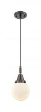 Innovations Lighting 447-1P-OB-G201-6 - Beacon - 1 Light - 6 inch - Oil Rubbed Bronze - Mini Pendant
