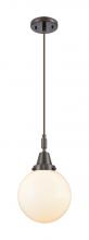 Innovations Lighting 447-1P-OB-G201-8 - Beacon - 1 Light - 8 inch - Oil Rubbed Bronze - Mini Pendant