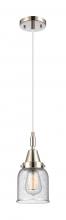 Innovations Lighting 447-1P-PN-G54 - Bell - 1 Light - 5 inch - Polished Nickel - Mini Pendant