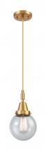 Innovations Lighting 447-1P-SG-G204-6 - Beacon - 1 Light - 6 inch - Satin Gold - Mini Pendant