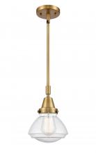 Innovations Lighting 447-1S-BB-G324 - Olean - 1 Light - 7 inch - Brushed Brass - Mini Pendant