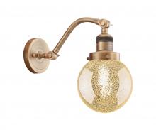 Innovations Lighting 515-1W-BB-G208-6 - Beacon - 1 Light - 6 inch - Brushed Brass - Adjustable Sconce