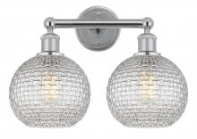 Innovations Lighting 616-2W-PC-G122C-8CL - Athens - 2 Light - 17 inch - Polished Chrome - Bath Vanity Light