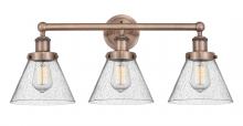 Innovations Lighting 616-3W-AC-G44 - Cone - 3 Light - 26 inch - Antique Copper - Bath Vanity Light