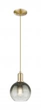 Innovations Lighting 716-1P-CB-G483-8SL - Brookhaven Globe - 1 Light - 6 inch - Champagne Bronze - Cord hung - Mini Pendant
