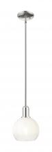 Innovations Lighting 716-1S-PN-G483-8OP - Brookhaven Globe - 1 Light - 6 inch - Polished Nickel - Mini Pendant