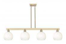 Innovations Lighting 716-4I-CB-G483-8OP - Brookhaven Globe - 4 Light - 48 inch - Champagne Bronze - Cord hung - Island Light