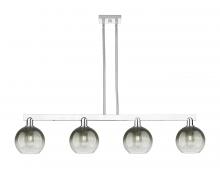 Innovations Lighting 716-4I-PC-G483-8SL - Brookhaven Globe - 4 Light - 48 inch - Polished Chrome - Cord hung - Island Light
