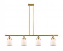 Innovations Lighting 916-4I-SG-G51 - Bell - 4 Light - 48 inch - Satin Gold - Stem Hung - Island Light