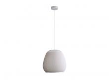 Golden 4017-17 SNY - Tela 17" LED Pendant in Sand Yellow