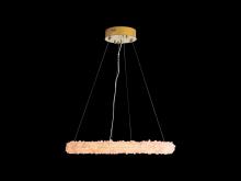 Golden 6884-22 CR - Corallo 22" LED Chandelier in Coral