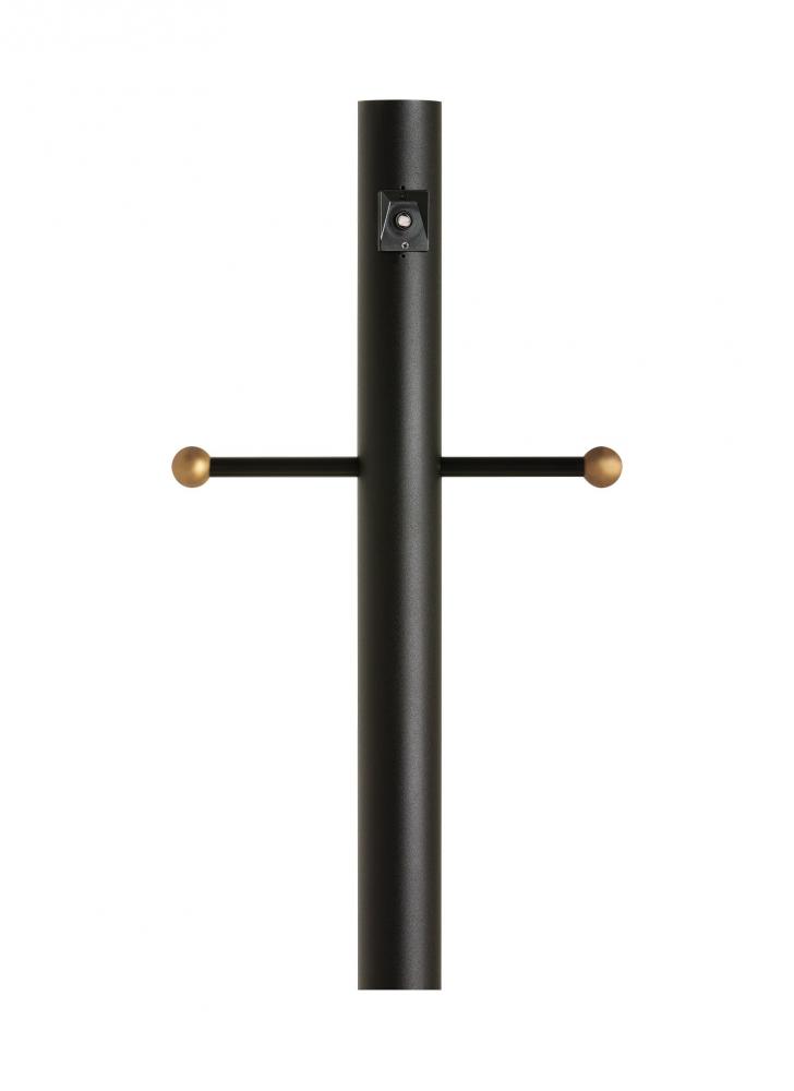 Aluminum Post with Ladder Rest and Photo Cell