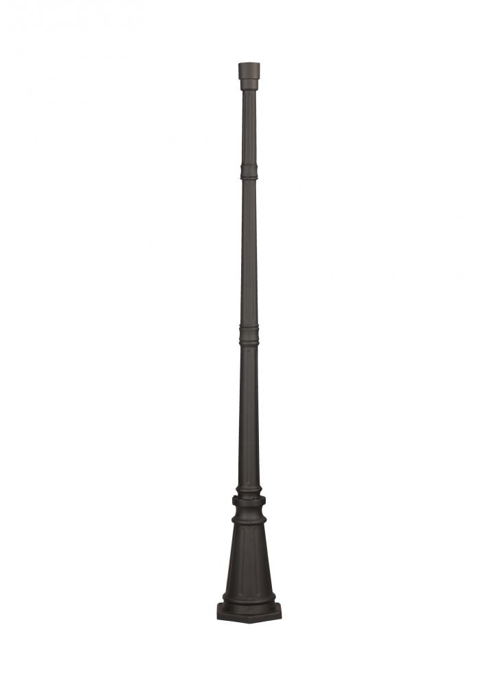 Cast Aluminum Post in Black Finish