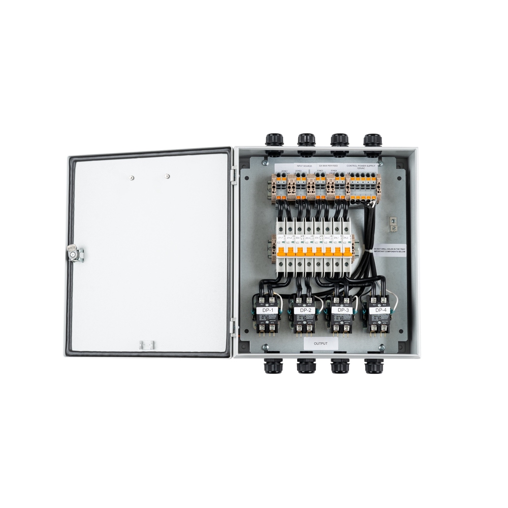 277V-480V 4 ZONE CONTACTOR BOX