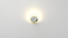 Koncept Inc GRW-S-WSY-SN1-HW - Peanuts® Gravy Wall Sconce - Matte Bright Yellow body, Snoopy plates - Hardwire