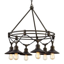 Troy F7596-VBZ - Shelton Chandelier