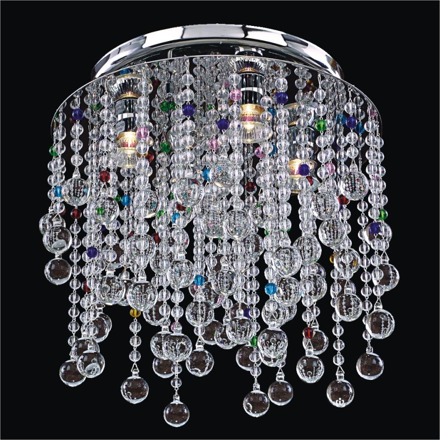 Crystal Rain Ceiling Close-Up