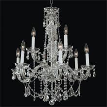 Glow Lighting 550AD9LSP-3C - Crystal Palace Pendant Chandelier