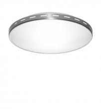 Estiluz t-1260-37 - Nickel Bowl Flush Mount