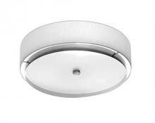 Estiluz t-2713-37-26 - Nickel Drum Shade Flush Mount