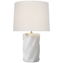 Visual Comfort & Co. Signature Collection RL ARN 3910ALB-L - Ripley 25" Torsade Table Lamp