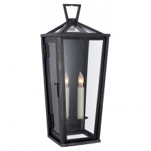 Visual Comfort & Co. Signature Collection RL CHO 2087BZ - Darlana Small Tall 3/4 Wall Lantern