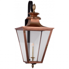 Visual Comfort & Co. Signature Collection RL CHO 2437SC-CG - Albermarle Large Bracketed Gas Wall Lantern