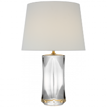 Visual Comfort & Co. Signature Collection RL JN 3900CG-L-CL - Figlia 27" Cordless V-Cut Round Table Lamp