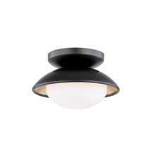 Mitzi by Hudson Valley Lighting H368601S-BLK/GL - Cadence Semi Flush