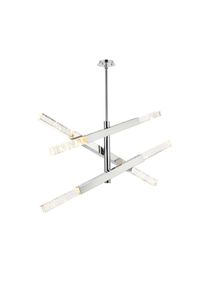 Ari 3-Bar Pendant in Chrome