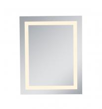 Elegant MRE-6013 - LED Hardwired Mirror Rectangle W24 H30 Dimmable 3000K