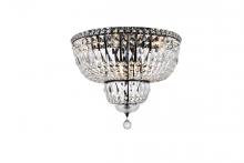 Elegant V2528F20BK/RC - Tranquil 20 inch black flush mount