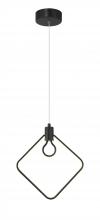 Minka George Kovacs P1904-66A-L - Edison's Outline 1 Light LED Pendant