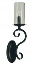 Framburg 5021 MBLACK - 1-Light Ilsa Sconce