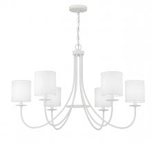 B2B Spec Brand M100117BQW - 6-Light Chandelier in Bisque White