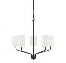 B2B Spec Brand M10072ORB - 5-light Chandelier In Oil Rubbed Bronze