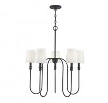 B2B Spec Brand M10077AI - 5-Light Chandelier in Aged Iron