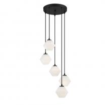 B2B Spec Brand M10094MBK - 5-Light Chandelier in Matte Black