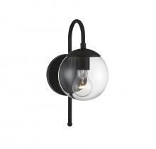 B2B Spec Brand M50030BK - 1-Light Outdoor Wall Lantern in Matte Black