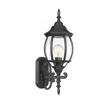 B2B Spec Brand M50054BK - 1-Light Outdoor Wall Lantern in Black